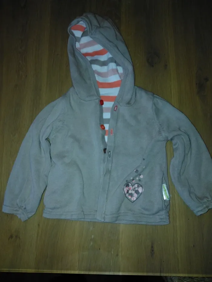 Gilet  Réversible Fille
