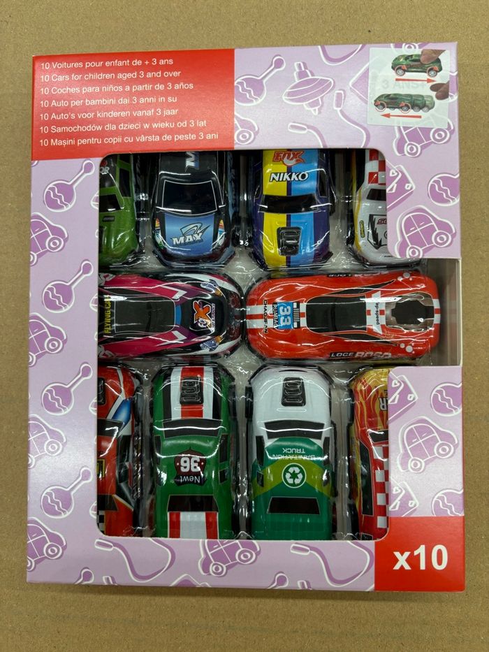 10 voitures différentes