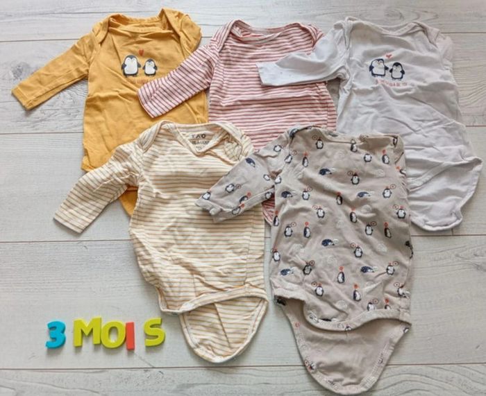 Bodys 3 mois