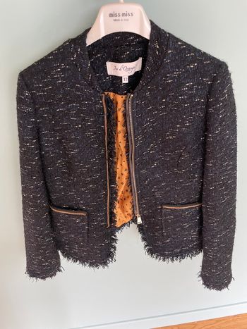 Veste, jus d’orange, taille 2