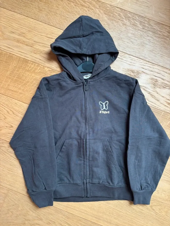 Neuf - Gilet à capuche Zippy 7/8 ans - photo numéro 4