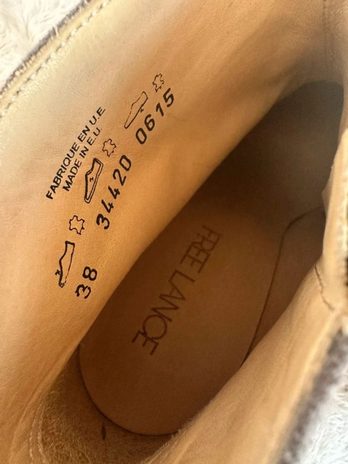 Magnifique paire de bottines free lance t38 - photo numéro 5