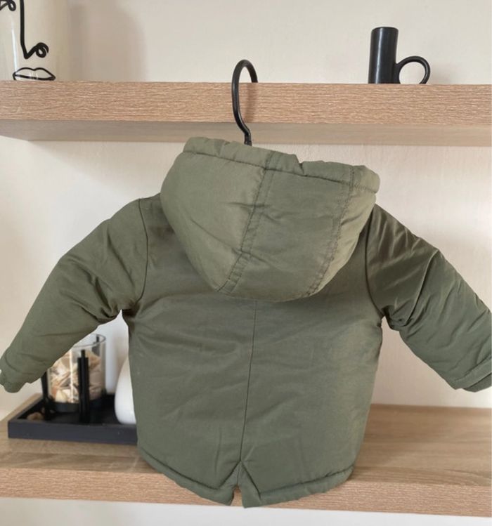 Manteau bébé garçon kaki taille 3 mois Orchestra neuf - photo numéro 10