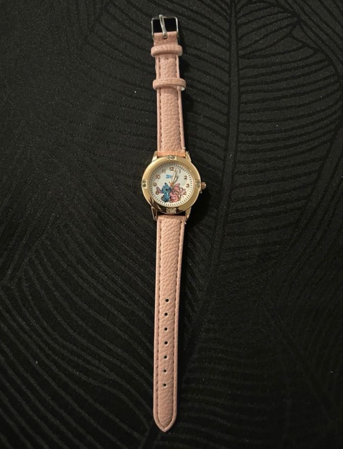 Montre pour Femme & Enfant Stitch Rose