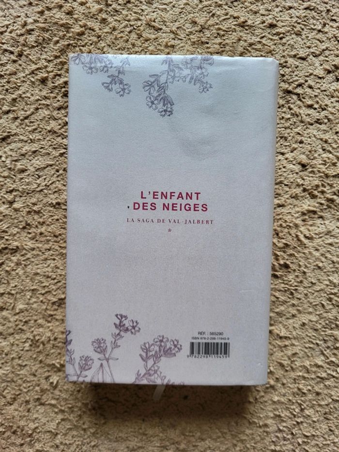 Livre dédicacé de Marie-Bernadette Dupuy "L'enfant des neiges", La saga de Val-Jalbert - État neuf - photo numéro 3