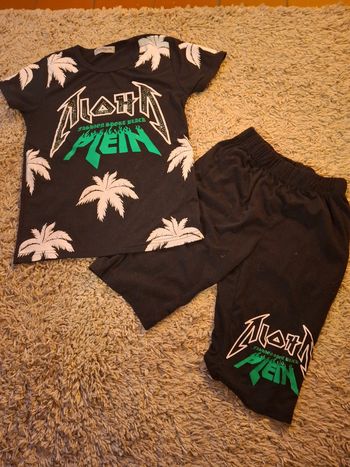 Ensemble short et t shirt 10 ans fashion garçon