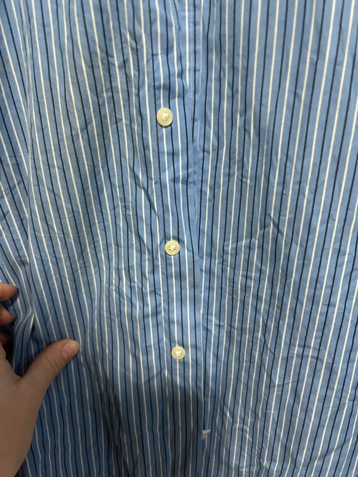 Magnifique chemise oversize à rayures • Ralph Lauren • Taille L - photo numéro 4