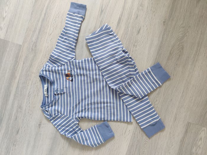 Pyjama coton marinière chantier C&A Taille 3 ans
