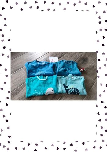 Lot de 4 pyjamas grenouillères