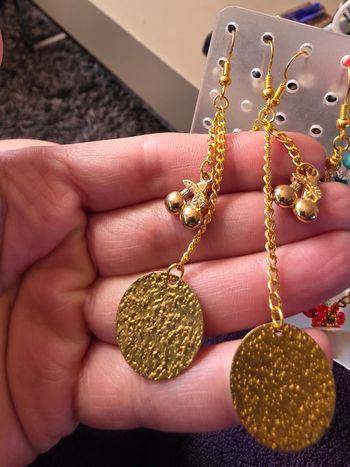 Boucles d oreilles cerises