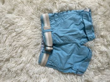 Short obaibi bleu clair