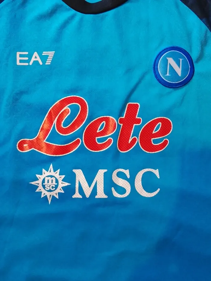 T-shirt de foot ( Naples ) - photo numéro 3