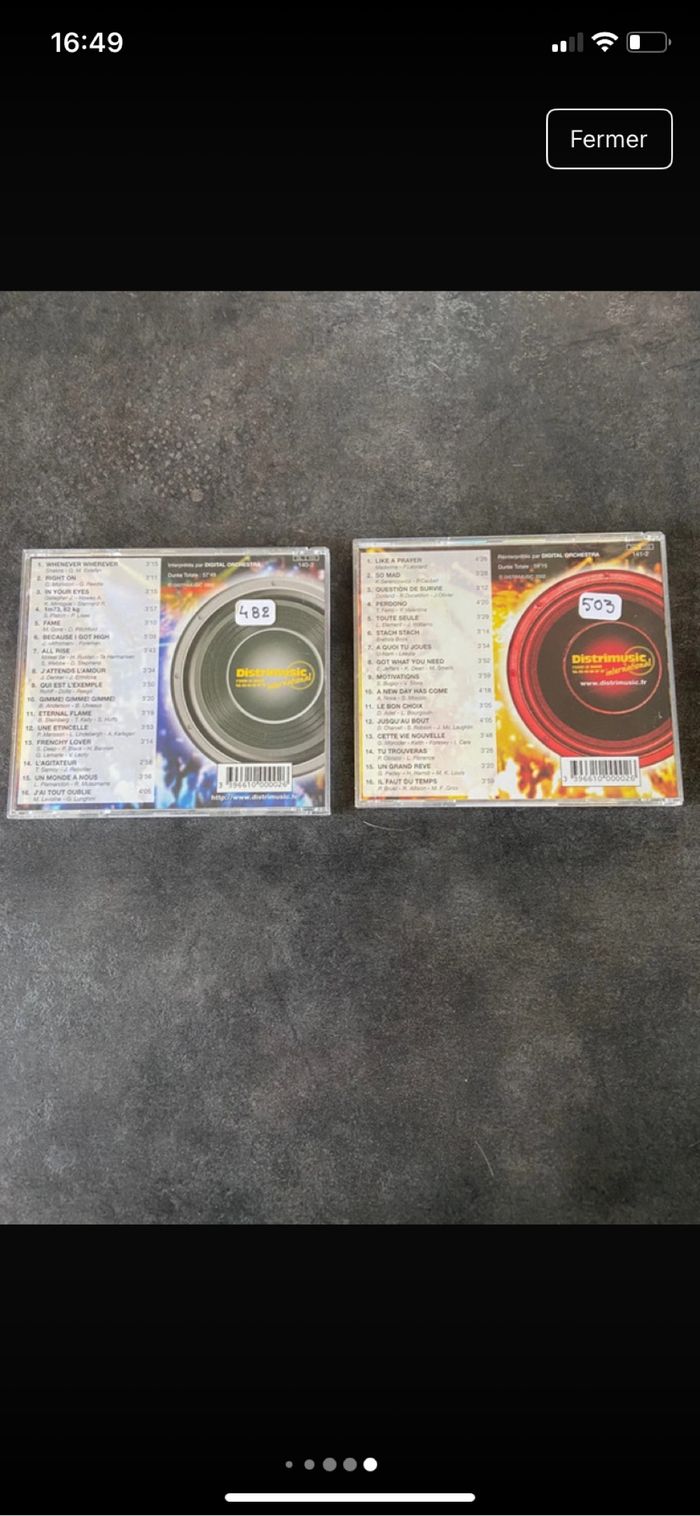Lot 2 albums hits discothèque - photo numéro 6