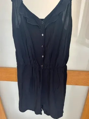 Combinaison short bleue