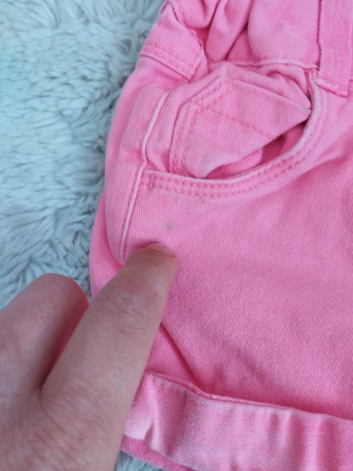 Short en jean taille 18 mois - photo numéro 3