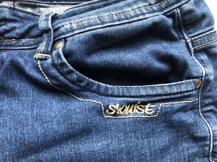 Pantalon jean jeans 3/4 pantacourt 7/8 taille 42 - photo numéro 3