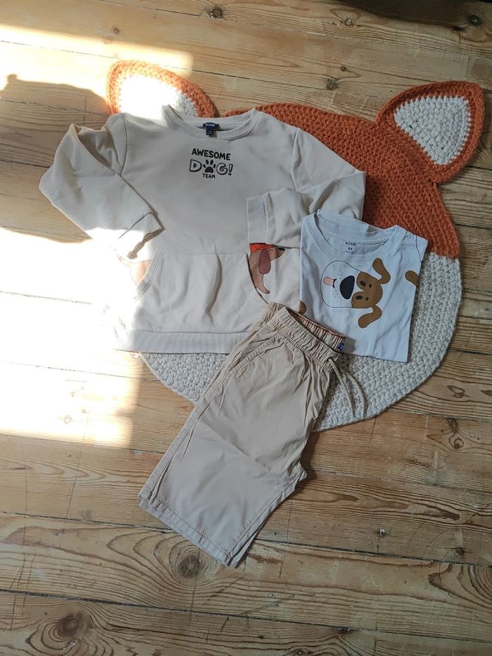 Ensemble 3 pièces garçon 8 ans