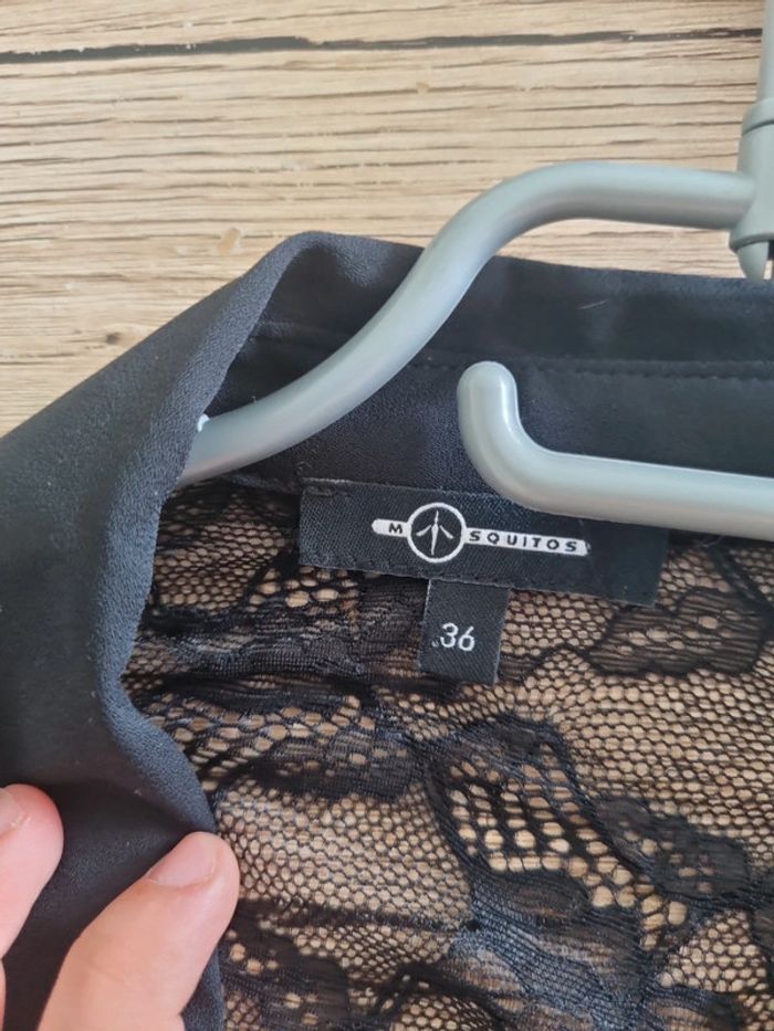 Chemise dentelle noir - photo numéro 3