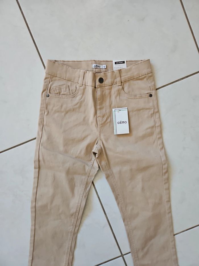Pantalon garçon 12 ans Skinny gemo Neuf u19 - photo numéro 3
