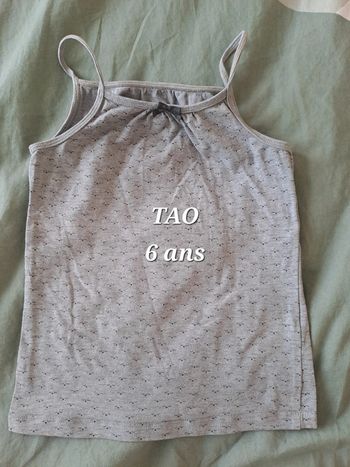 Maillot de corps fines bretelles