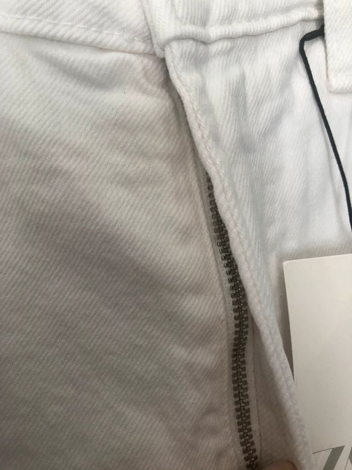 Superbe beau jean taille haute Zara stove pipe neuf avec étiquette taille 40 - photo numéro 4