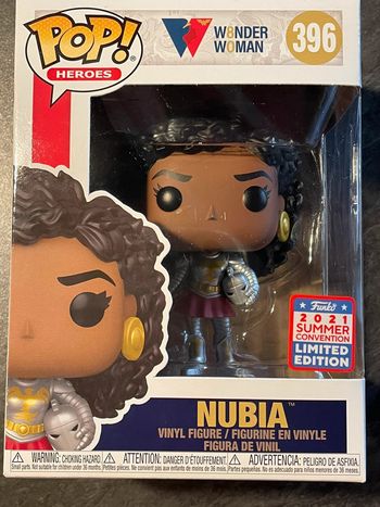 Pop#wonder woman#nubia numéro 396#neuve# idéal Kdo Noël