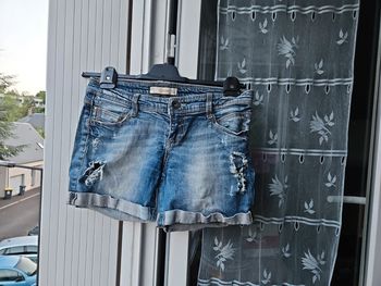 Short en jean