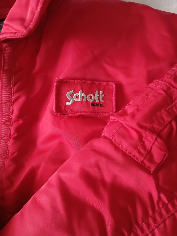 Doudoune Schott en très bon état - photo numéro 4