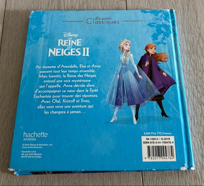 Livre La Reine des Neiges 2 « Les grands Classiques - Hachette » - photo numéro 2