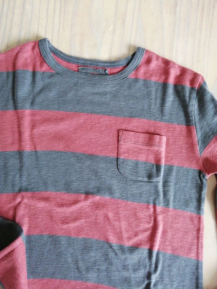 Tee-shirt manches longues garçon 10 ans - photo numéro 4