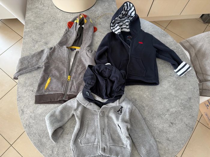 Lot de 3 gilets