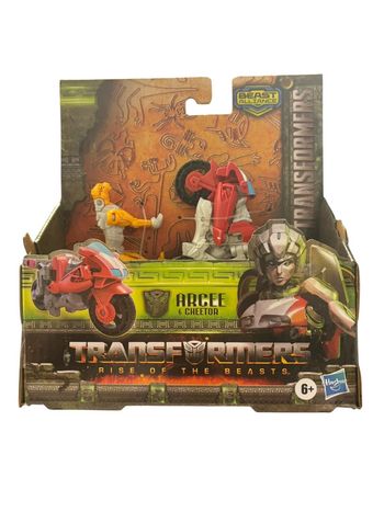 Coffret Transformers Rise Of The Beasts Arcee et Cheetor Hasbro neuf
