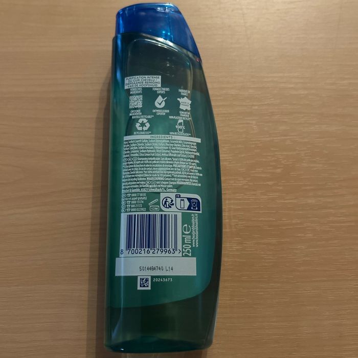 1 shampoing head and shoulders neuf - photo numéro 2