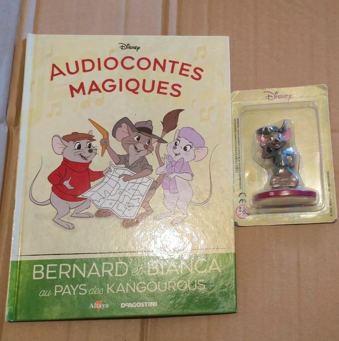 63ėme audioconte magique collection altaya deagostini livre figurine disney audio conte magic