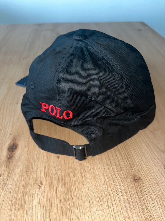 Casquette , Ralph Lauren , noire , neuve , unisex - photo numéro 2