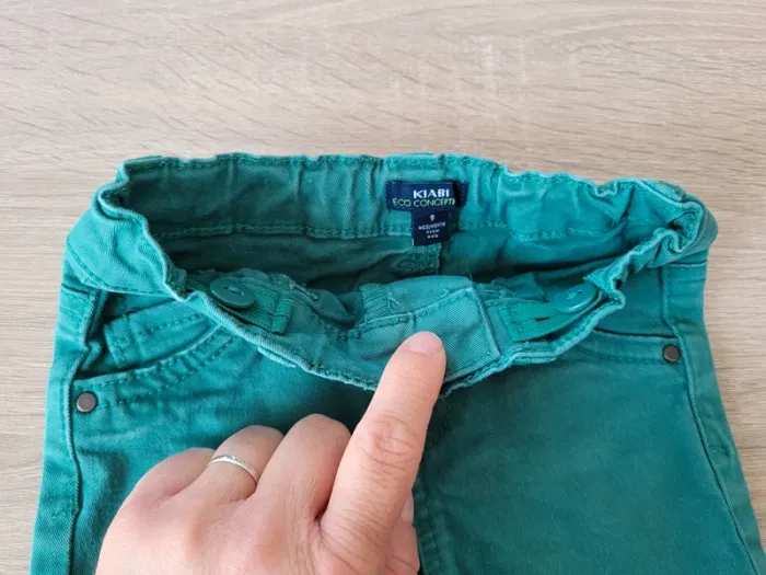 Lot de 2 pantalons fille en 9 mois - photo numéro 9