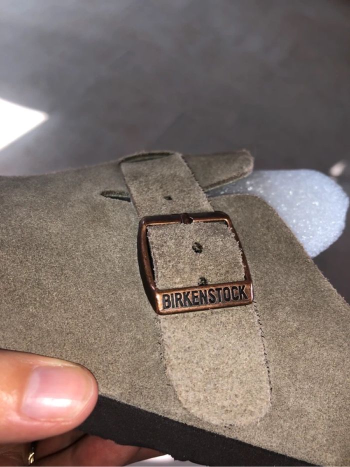Birkenstock Boston taupe P39 neufs à 90 euros - photo numéro 7