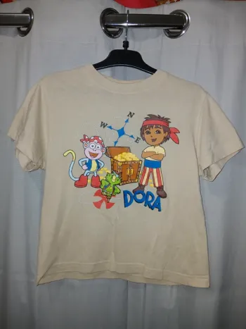 💙 T-shirt manches courtes Diego & Babouche taille 6 ans.