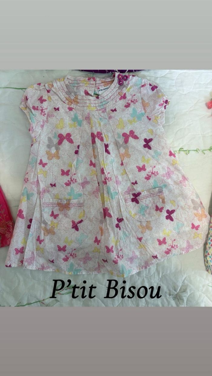 Lot de 6 petites robes  d'été - photo numéro 2