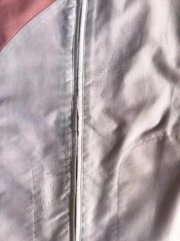 Veste Lotto femme imperméable blanc noir rose taille Xs - photo numéro 8