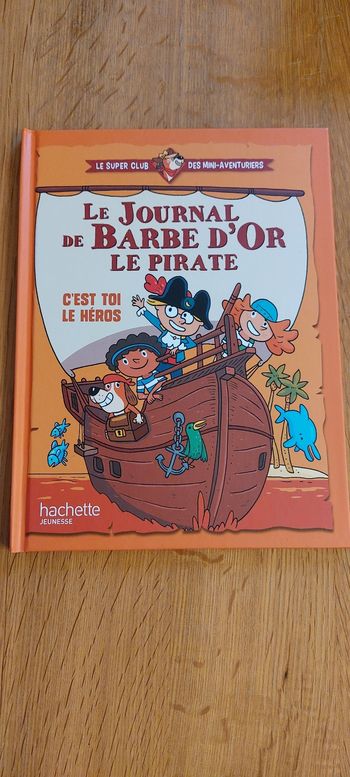 Livre "Le journal de Barbe d'Or le pirate"