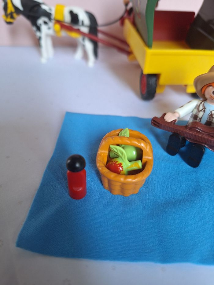 Playmobil Country pique-nique charette  enfants charette - photo numéro 5