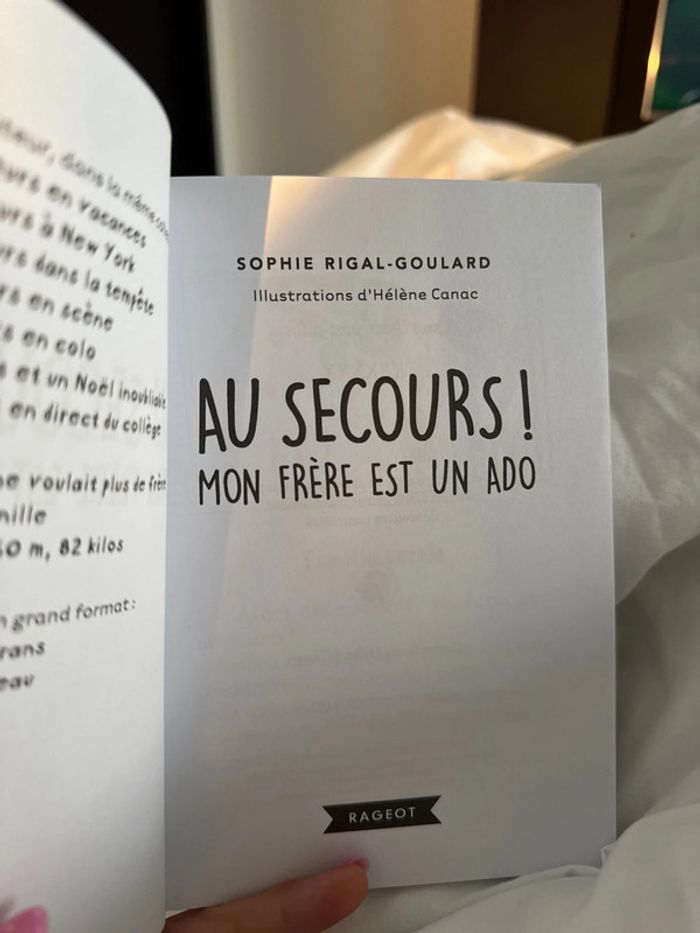 Livre au secours mon frère est un ado - photo numéro 4