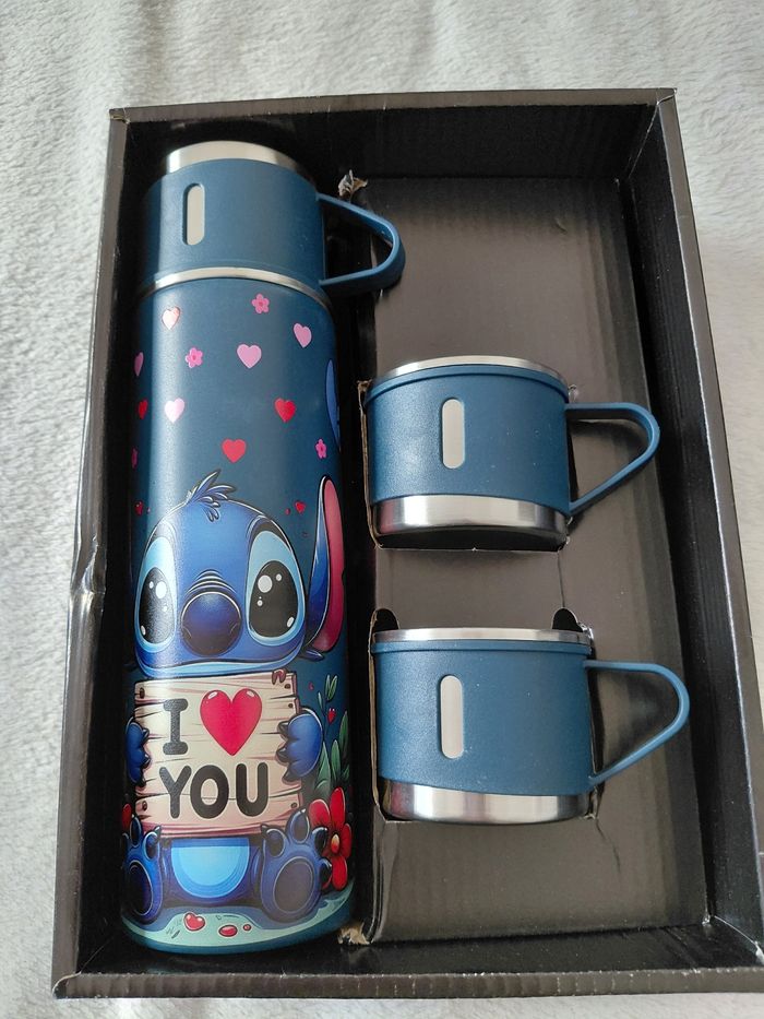 Coffret Thermos Stitch