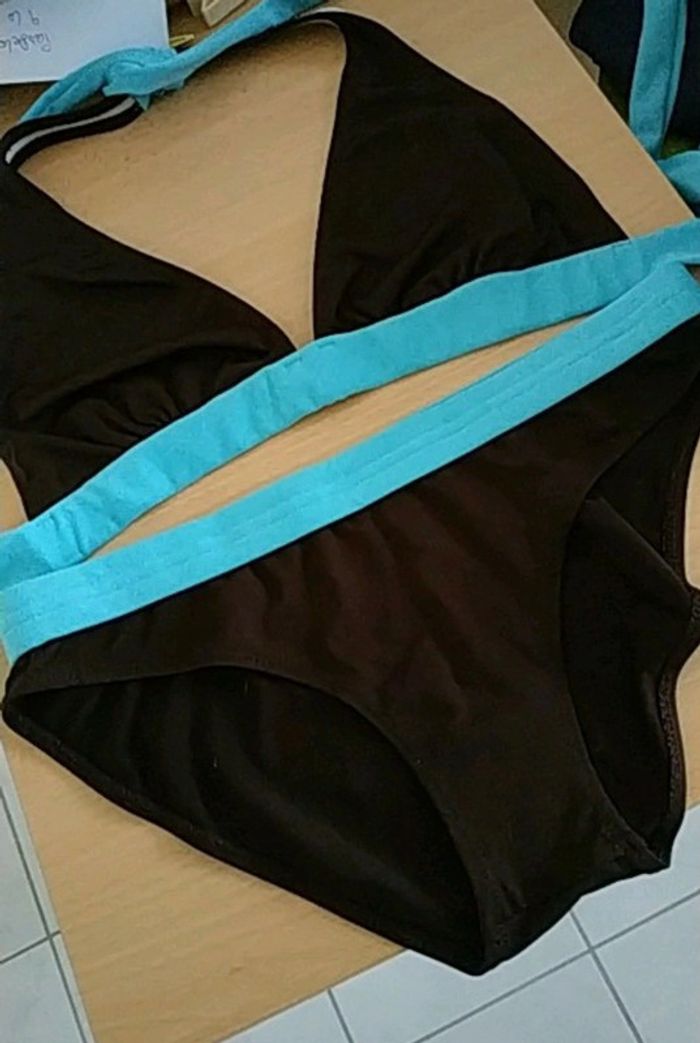 Ensemble de plage maillot de bain paréo 3 suisses T38 - photo numéro 3