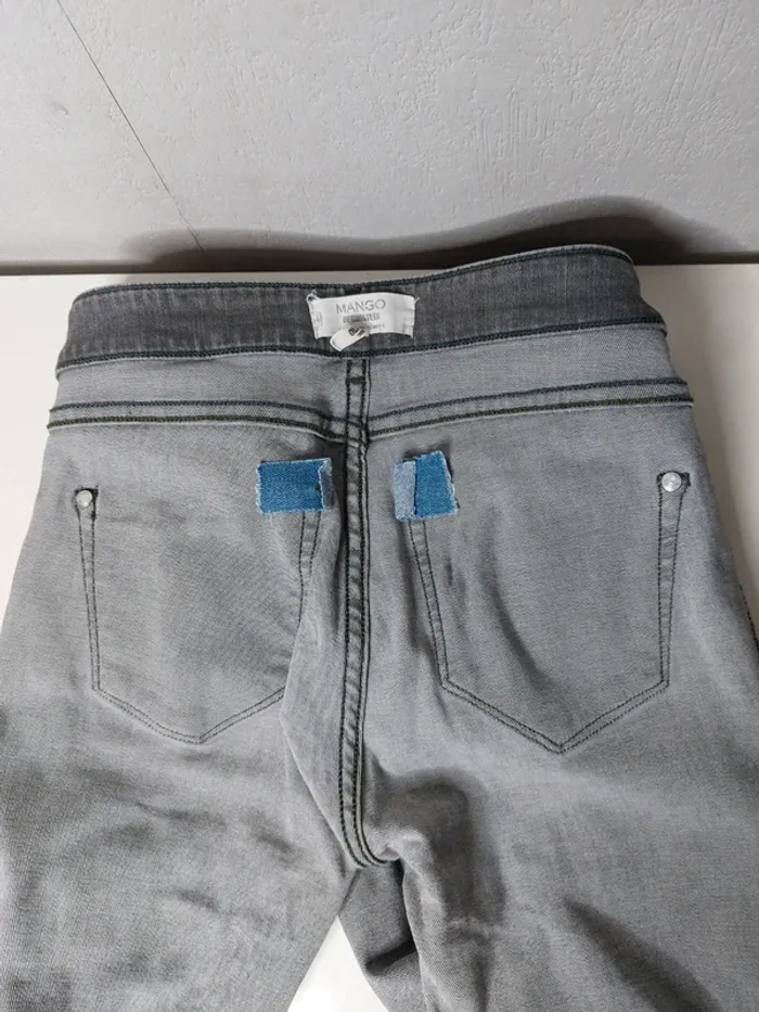 Jeans gris Mango - photo numéro 4