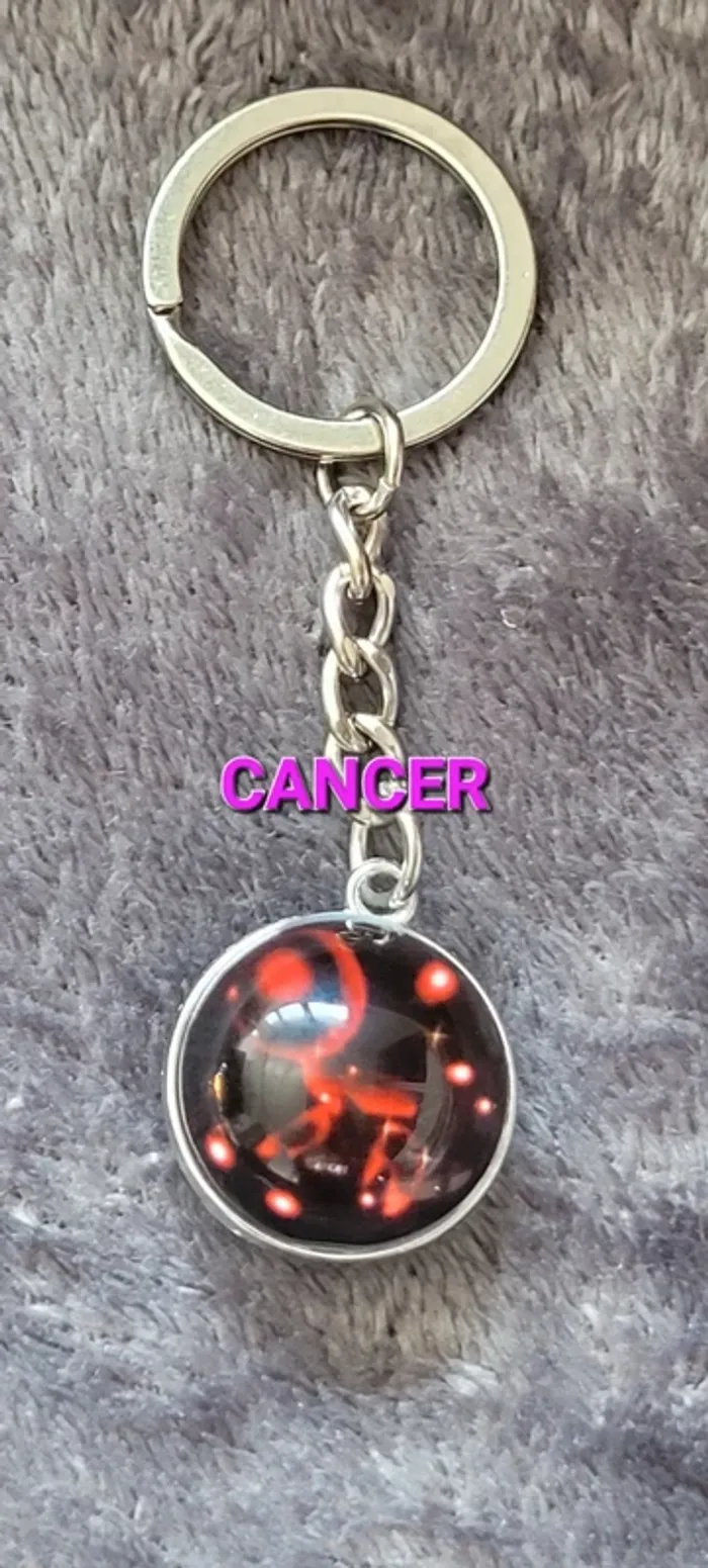 Porte-clés signe astrologique cancer