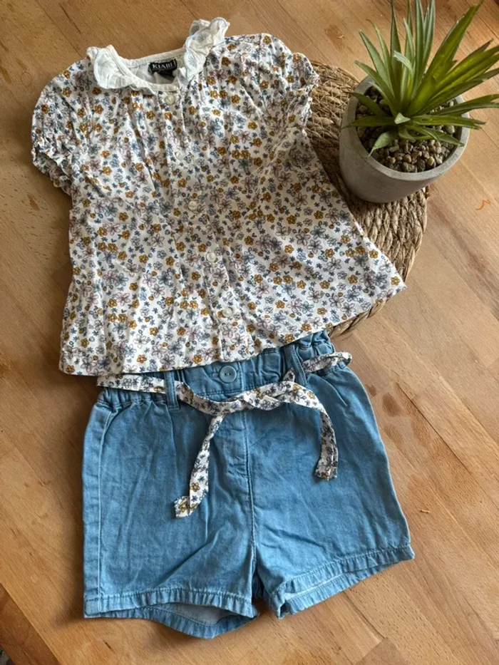 Ensemble short tee shirt - photo numéro 2