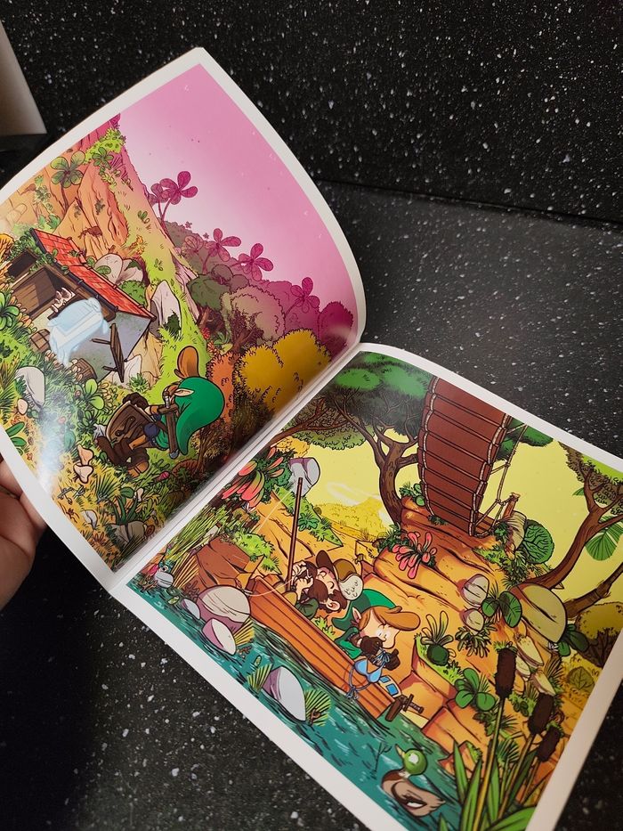 Art book cocolint Zelda jeu vidéo - photo numéro 3