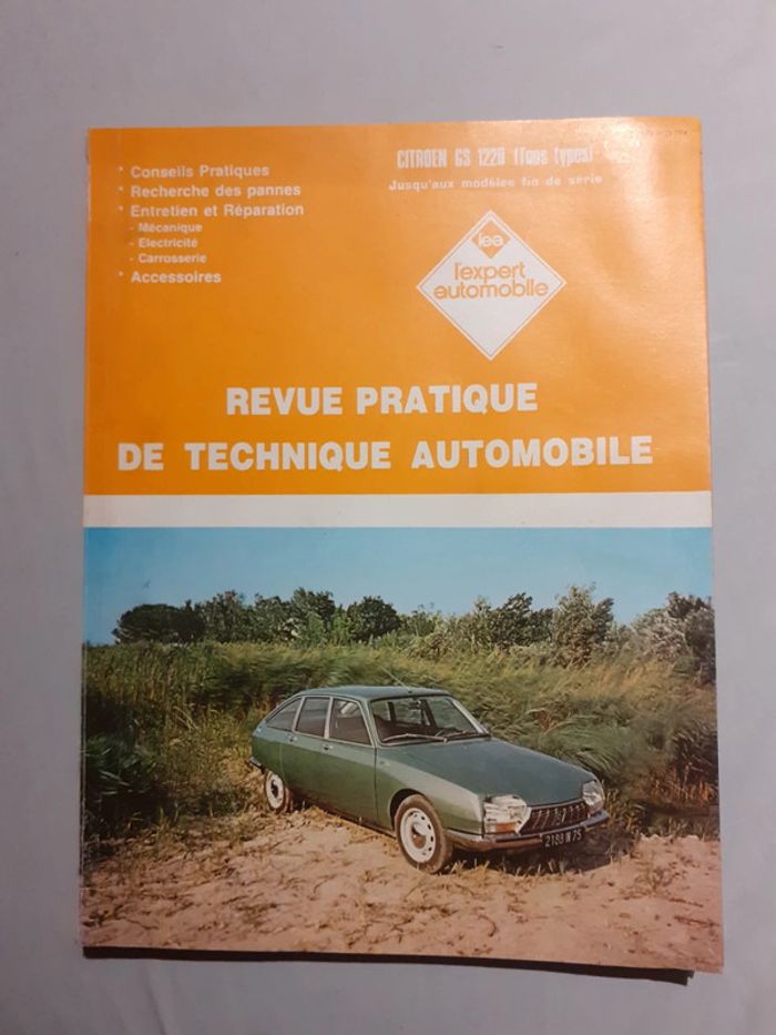 Revue pratique de technique automobile